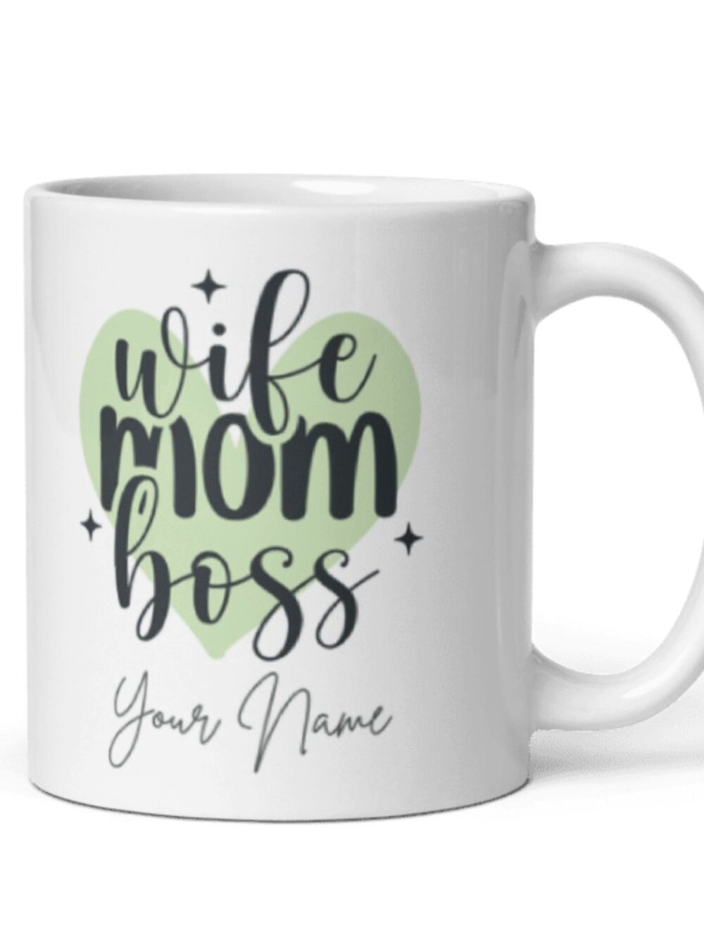 Wife Mom Boss 11oz mug